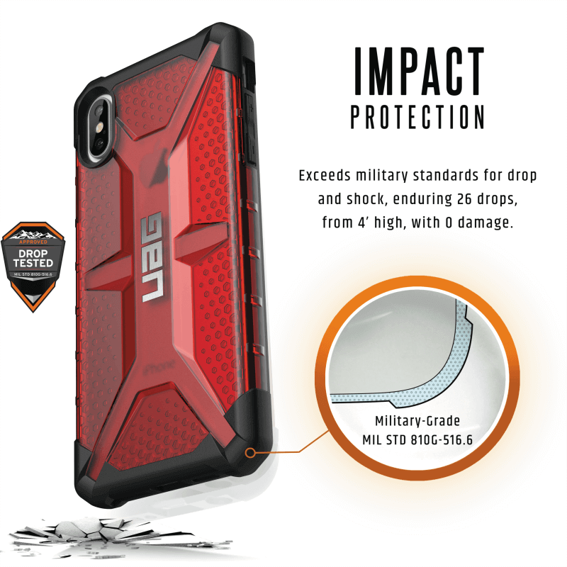 UTGÅTT
UAG iPhone XS Max Plasma Cover - Magma