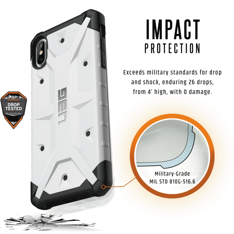 UTGÅTT
UAG iPhone XS Max Pathfinder Cover - vit