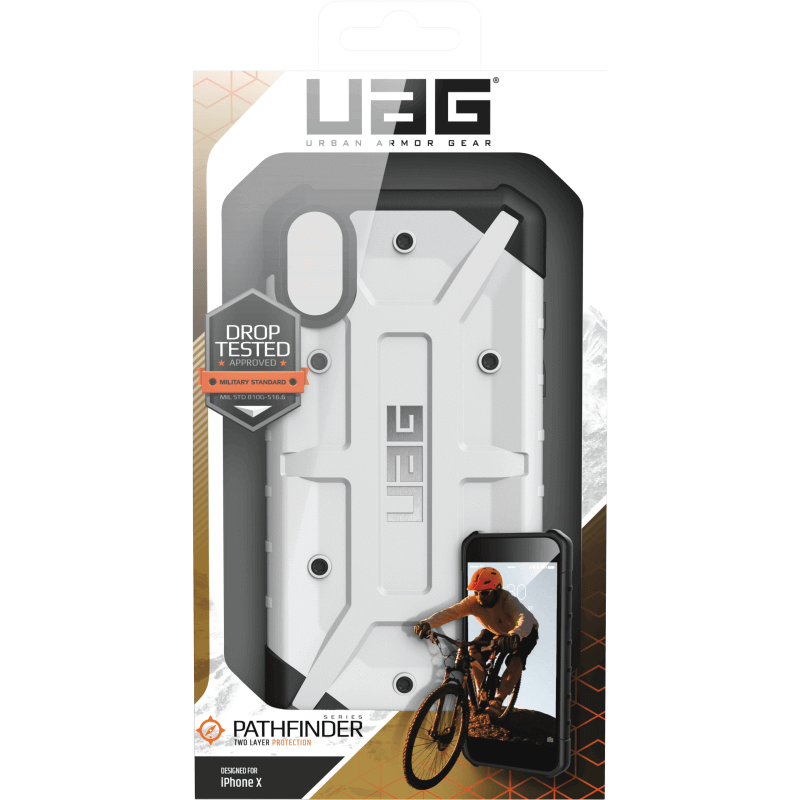 UTGÅTT
UAG iPhone XS Max Pathfinder Cover - vit