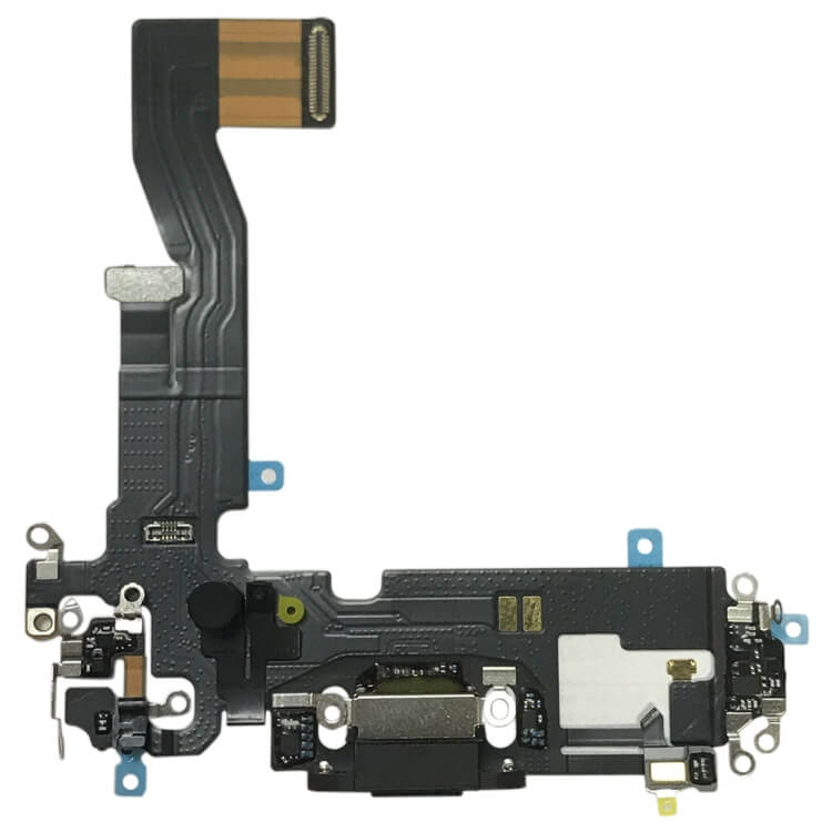 SpareParts
iPhone 12 Pro Laddkontakt med Flex - Svart