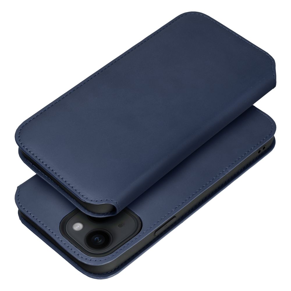 Dual Pocket fodral för Samsung A54 5G marinblå