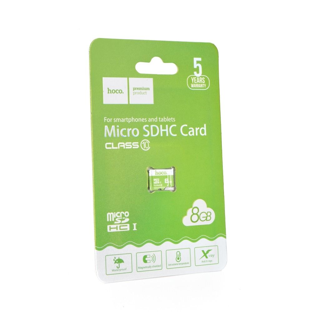 Hoco - HOCO minneskort microSD TF höghastighetsminne 8GB klass 10