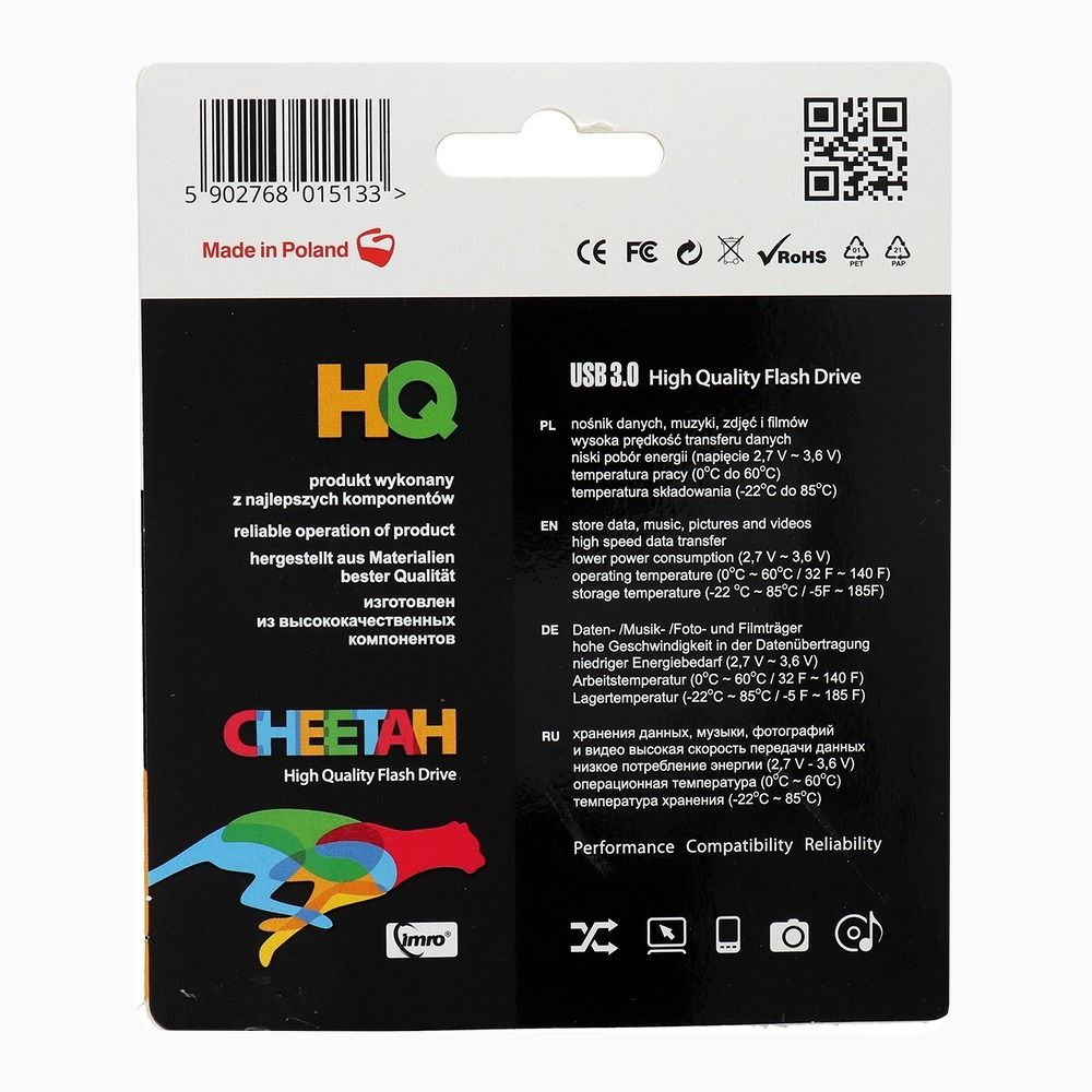 Imro - Imro Portable Memory Pendrive Cheetah 16GB USB 3.0