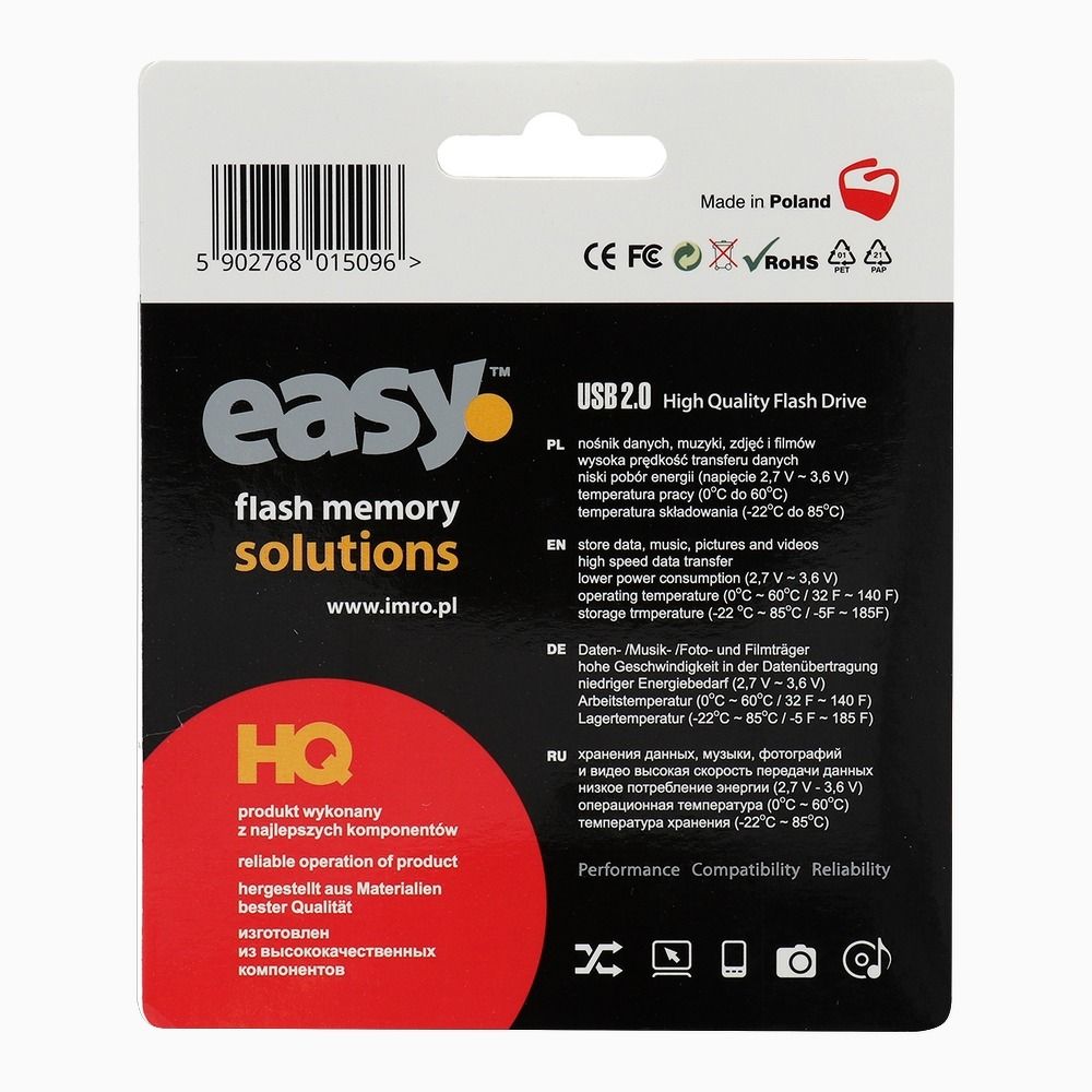 Imro - Imro Portable Memory Pendrive Easu (Eco) 64GB