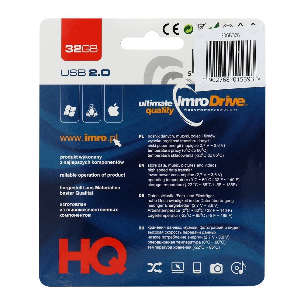 Imro - Imro Portable Memory Pendrive Edge 32 GB