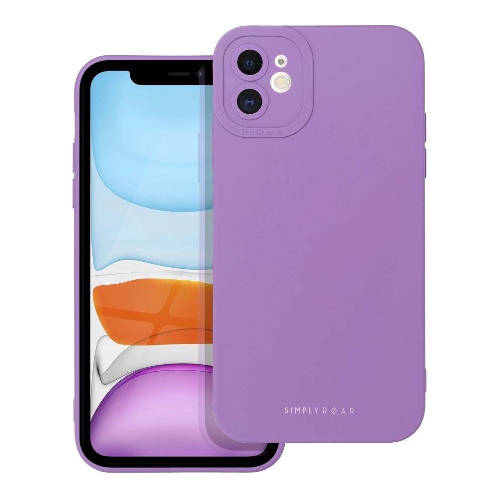 Roar Luna skal för iPhone 11 Lila