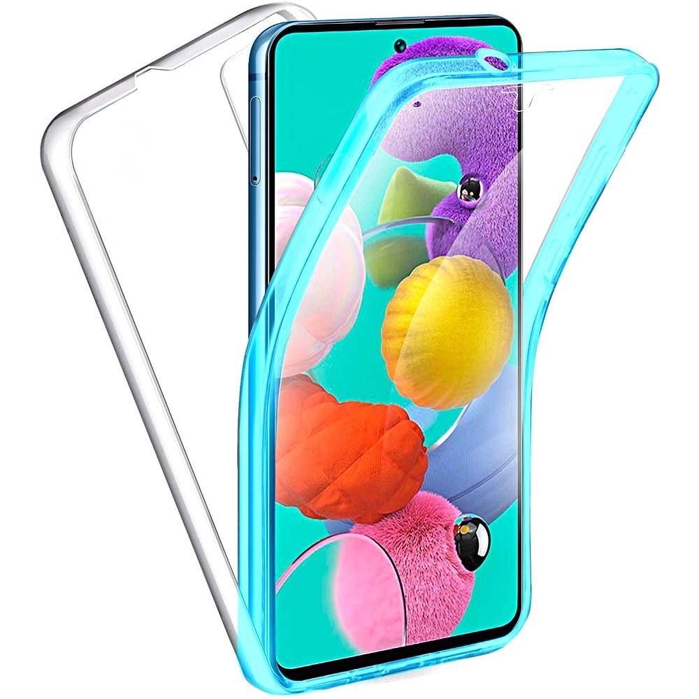 Forcell - 360 heltäckande skal till Samsung Galaxy S21 Blå