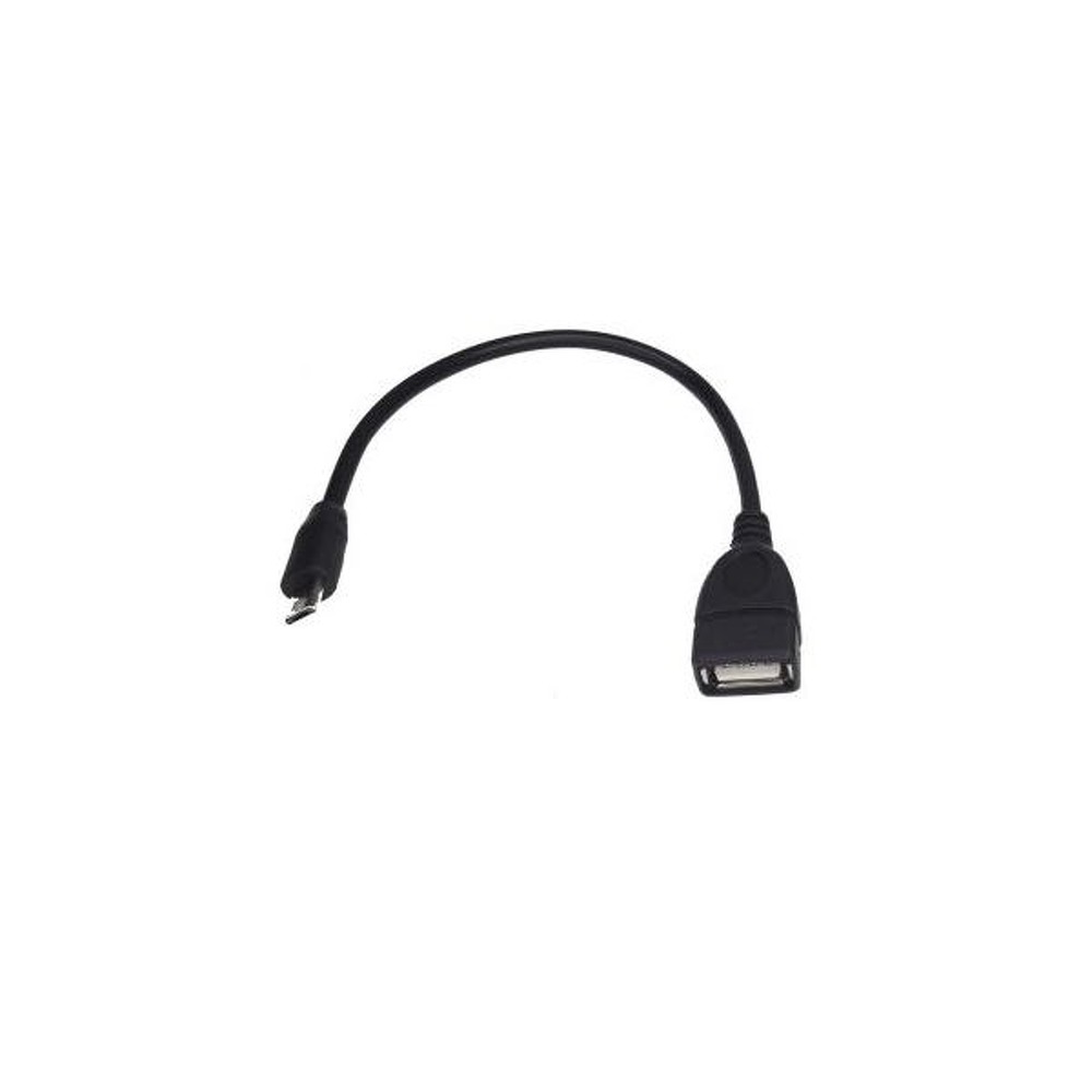 Forcell - Adapter OTG MicroUSB - USB A Svart