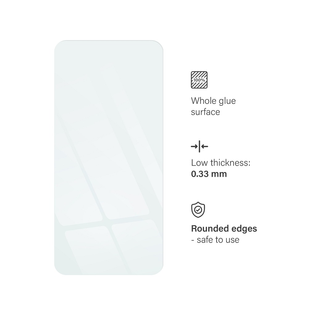 Blue Star - Blue Star Hrdat Glas till Realme 8/8 Pro