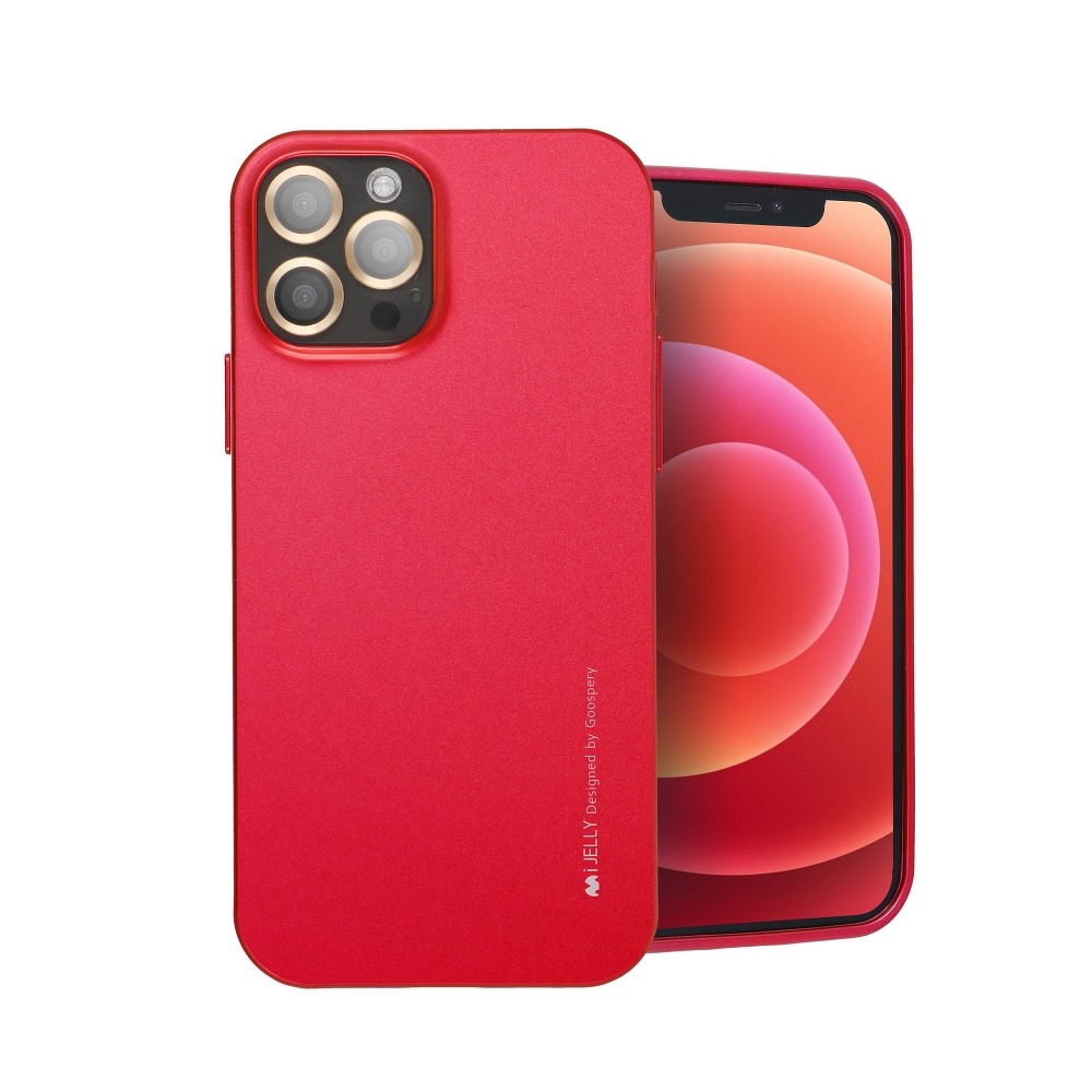 Goospery - Mercury i-Jelly Skal till iPhone 13 MINI Röd