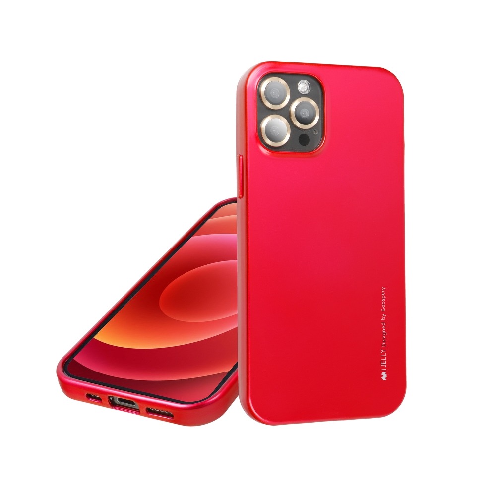 Goospery - Mercury i-Jelly Skal till iPhone 13 MINI Röd