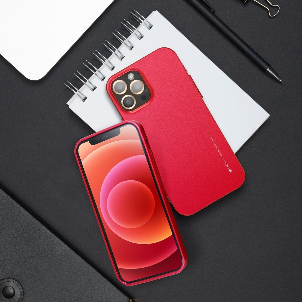 Goospery - Mercury i-Jelly Skal till iPhone 13 MINI Röd