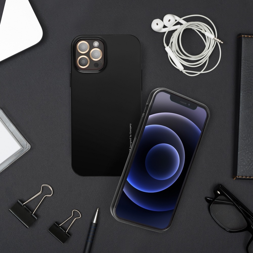 Goospery - Mercury i-Jelly Skal till iPhone 13 MINI Svart
