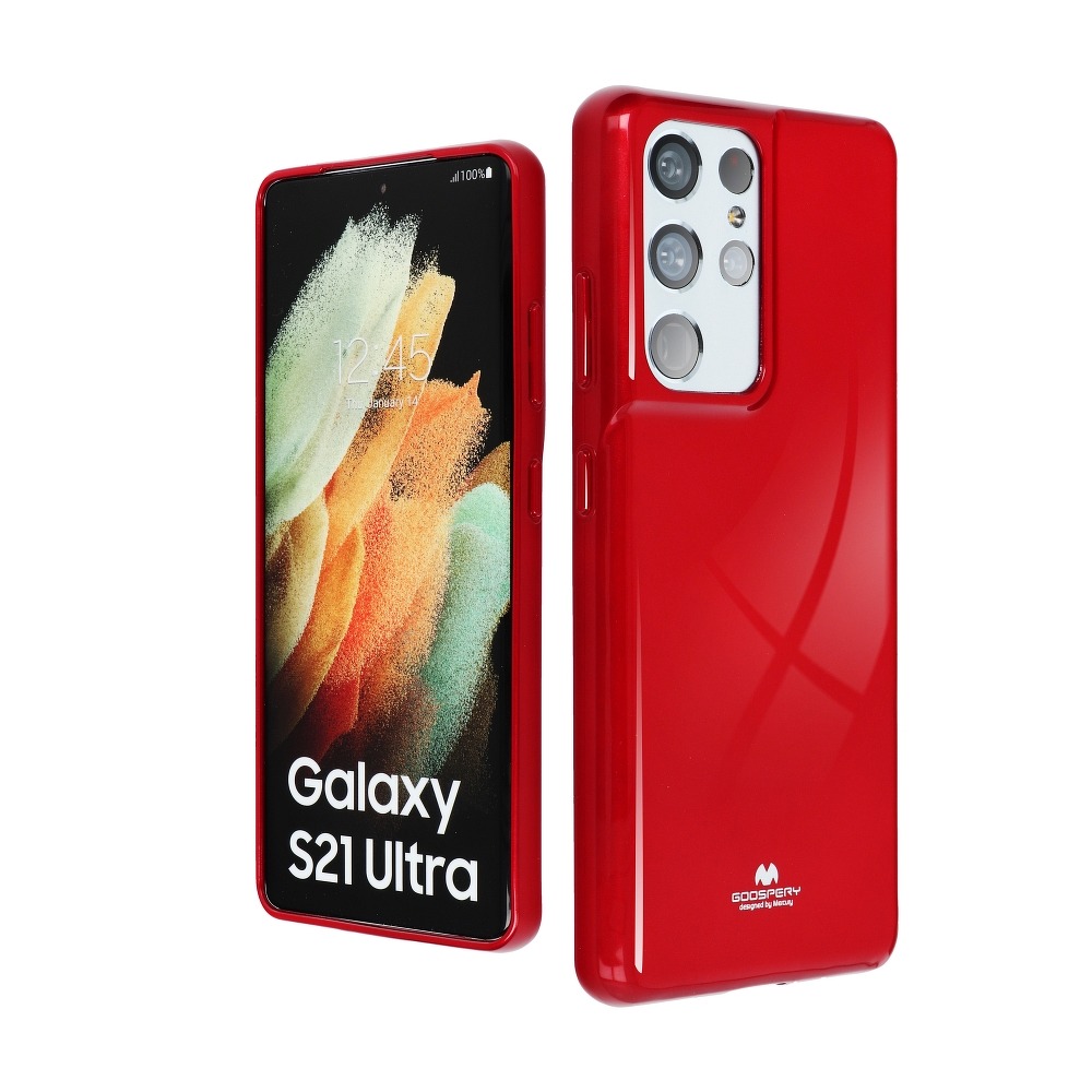 Goospery - Mercury Jelly Skal till iPhone 13 MINI Röd