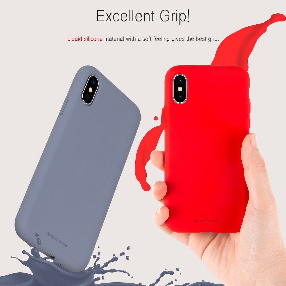 Goospery - Mercury Silicone skal till iPhone 13 MINI violet