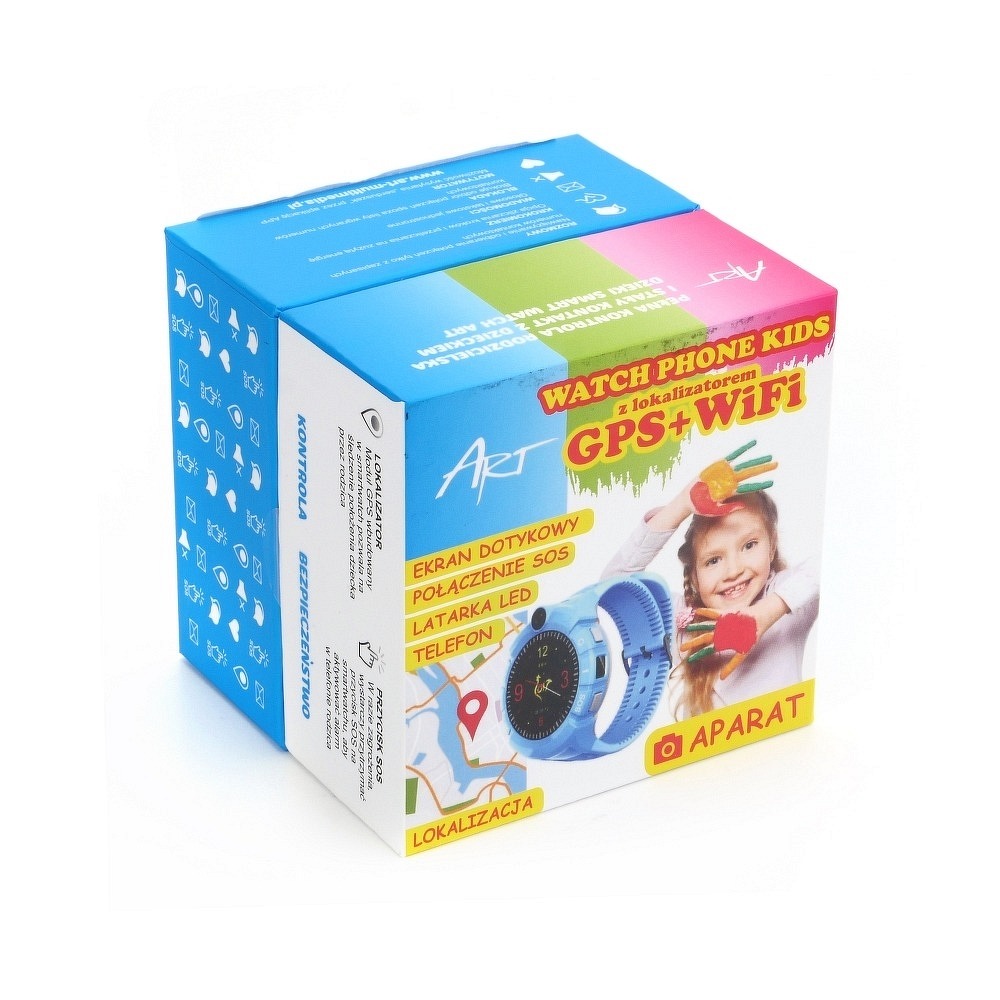Art - Smartwatch Watch Phone Kids med GPS/WIFI ART Bl