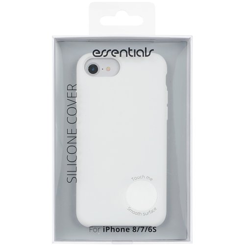Essentials Essentials Liquid Silicone Cover iPhone 6/7/8/SE 2020 - Vit 