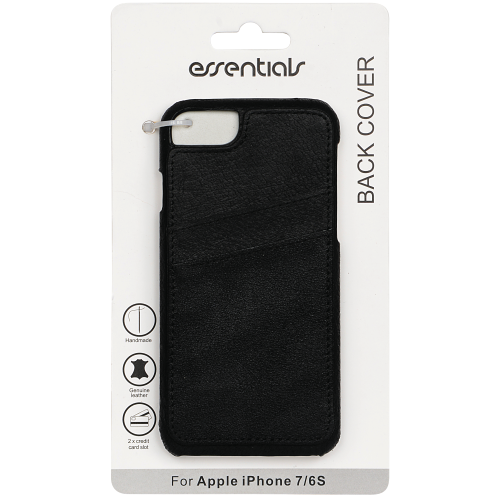 Essentials
Essentials Dual Card läder cover iPhone 6/7/8/SE 2020 - Svart