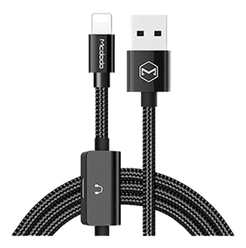 UTGÅTT - Mcdodo Lightning data cable Lightning ha/ho USB-A 1,2m - Svart
