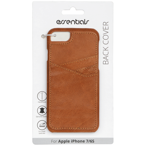 Essentials
Essentials Triple Card Läder Cover iPhone 6/7/8/SE 2020 - ljusbrun