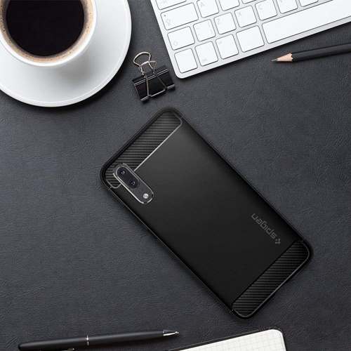 Spigen
Spigen Rugged Armor Skal Till Huawei P20 - Svart