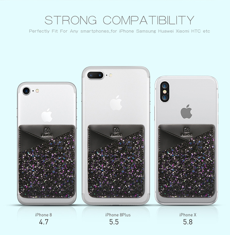 Floveme
Floveme kreditkortshållare för smartphones - Shiny Silver