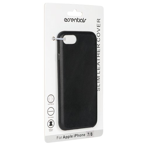 UTGÅTT
Essentials Copenhagen läder cover iPhone 8/7 - Svart