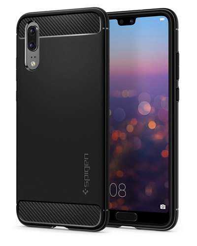Spigen
Spigen Rugged Armor Skal Till Huawei P20 - Svart