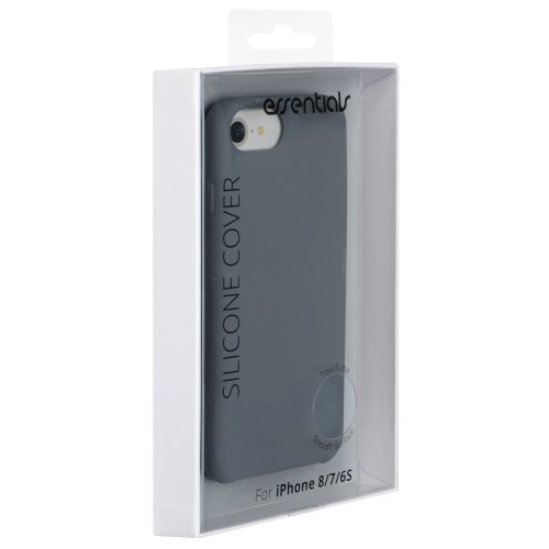 UTGÅTT
Essentials Liquid Silicone Cover iPhone 8/7/6S - Grå