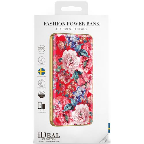 iDeal of Sweden iDeal of Sweden Fashion Powerbank 5000mAh - Statement Florals 