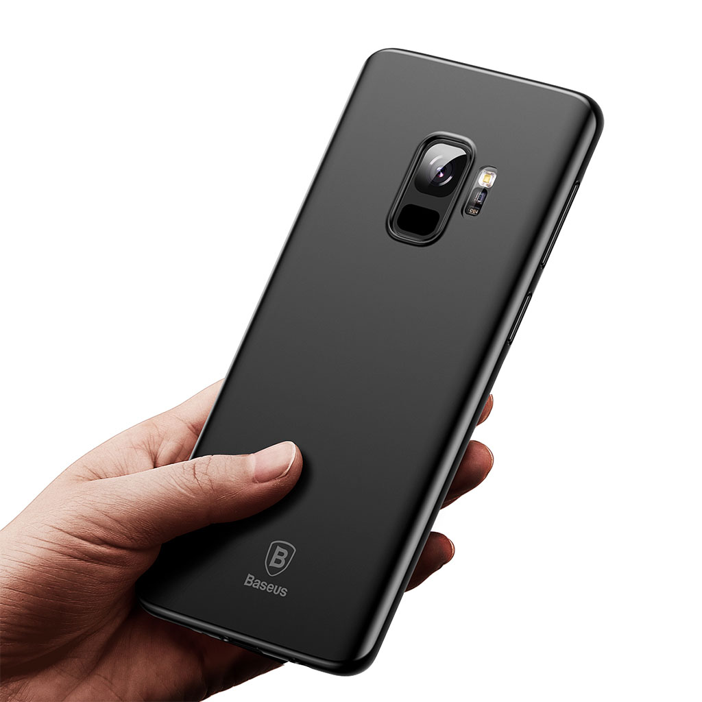 BASEUS - Baseus Wing skal för Samsung S9 Plus - Svart