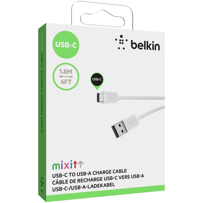 Belkin
Belkin Mixit Usb Type-C 2.0 to Usb-a Charge Cable 1.8m - Vit