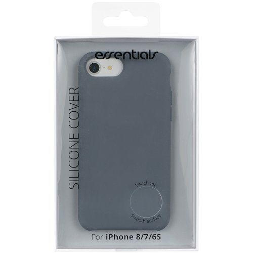 UTGÅTT
Essentials Liquid Silicone Cover iPhone 8/7/6S - Grå
