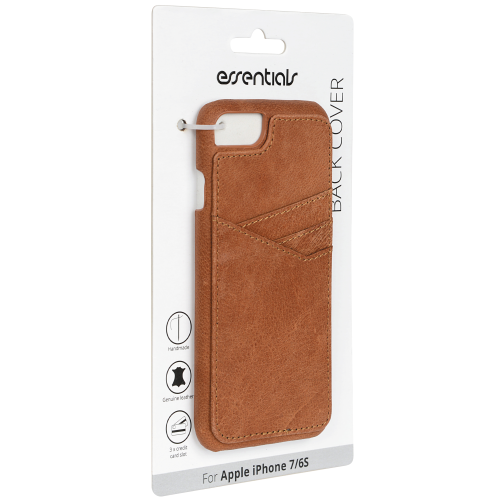 Essentials
Essentials Triple Card Läder Cover iPhone 6/7/8/SE 2020 - ljusbrun