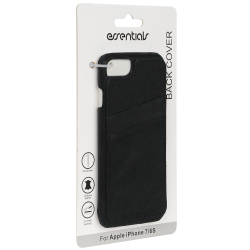 Essentials
Essentials Dual Card läder cover iPhone 6/7/8/SE 2020 - Svart