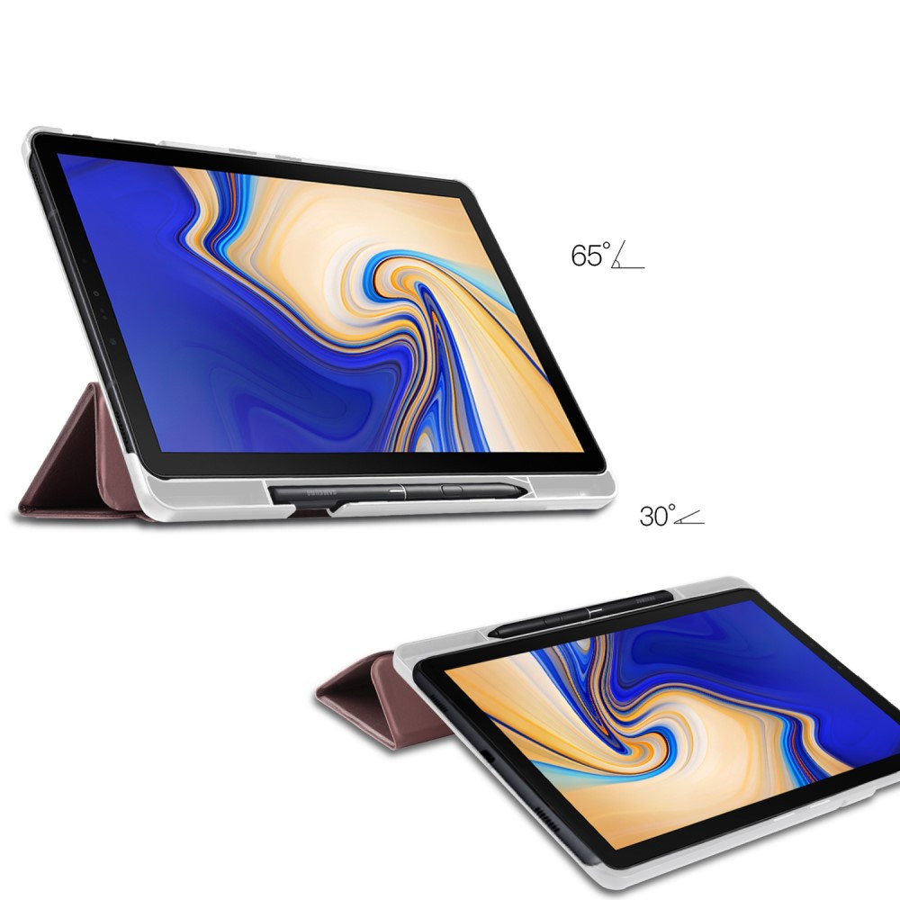 UTGÅTT
Tri-fold Fodral för Samsung Galaxy Tab S4 10.5 - Roséguld
