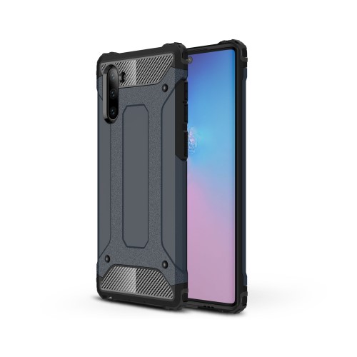 UTGATT4 - Armor Guard Skal för Samsung Galaxy Note 10 - Mörkblå