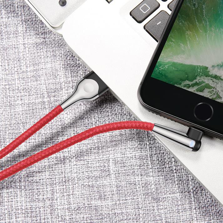 BASEUS
Baseus MVP Mobile Game Lightning-kabel 2.4A 1 m - Röd