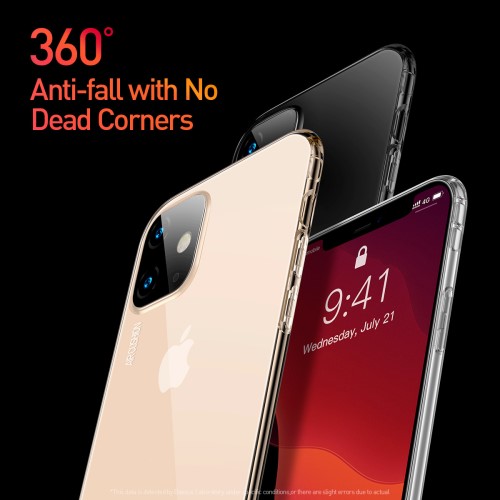 UTGATT4 - Baseus Safety Airbags Skal för iPhone 11 Pro Max - Svart