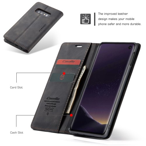 Caseme
CASEME Plånboksfodral för Samsung Galax S10e - Svart