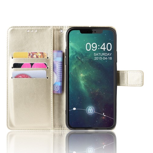 A-One Brand
Crazy Horse Plånboksfodral för iPhone 11 Pro Max - Guld