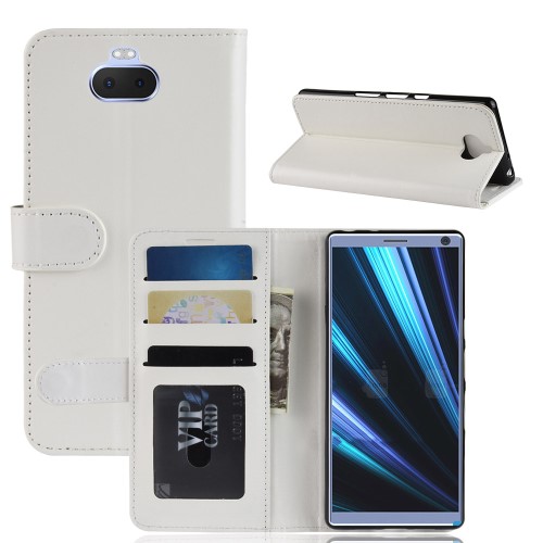 A-One Brand
Crazy Horse Plånboksfodral till Sony Xperia 10 - Vit