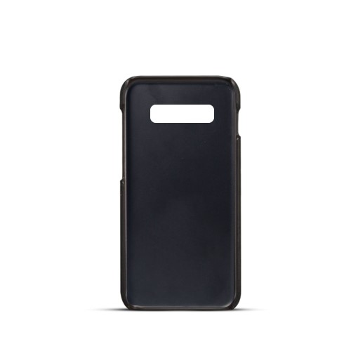 OEM - Crazy Horse Skal med 2 Kortfack till Samsung Galaxy S10 Plus - Svart