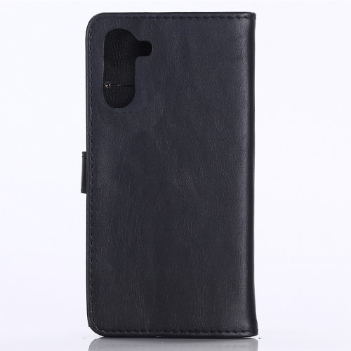 A-One Brand
Crazy Horse Skin Vintage Plånboksfodral för Galaxy Note 10 - Svart