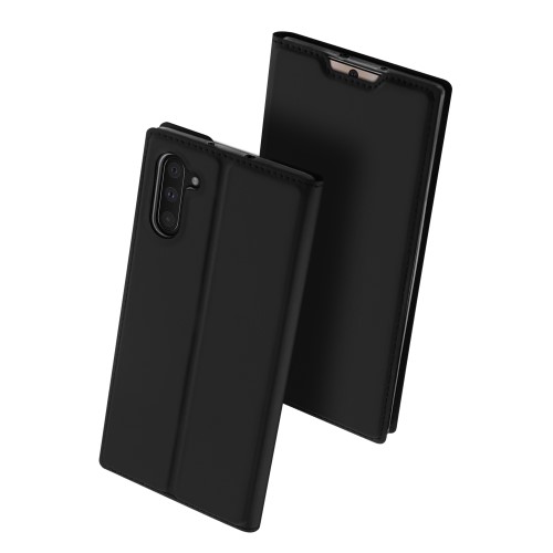 UTGATT4 - DUX DUCIS Skin Pro Plånboksfodral för Galaxy Note 10 - Svart