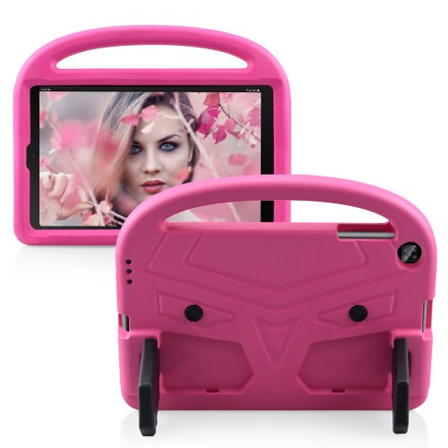 UTGATT1 - EVA Shock Proof Skal med Sparv Design för Galaxy Tab A 10.1 2019 - Rosa