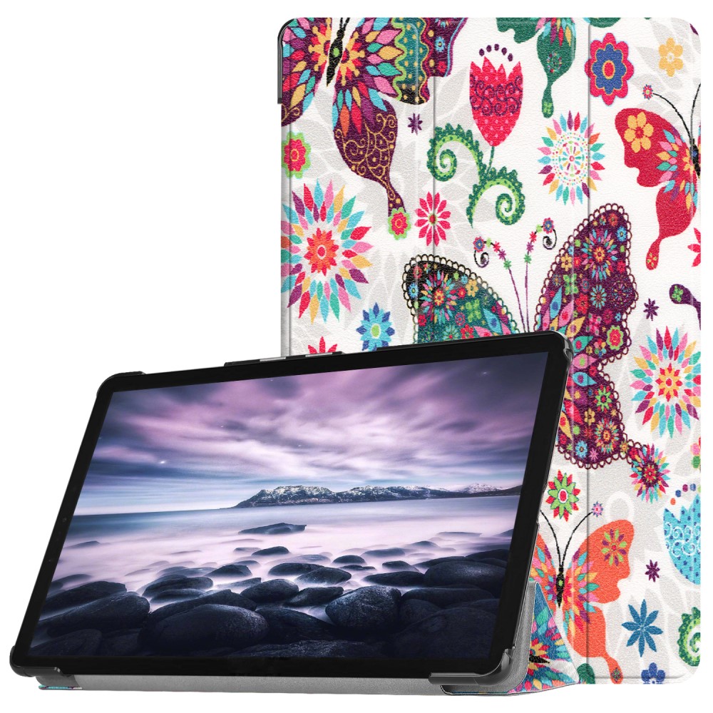 Kop Fodral For Samsung Galaxy Tab A 10 5 Fjarilar Blommor Themobilestore Surfplattan sitter perfekt på plats i ett formgjutet skal som går att rotera i 360°. fodral for samsung galaxy tab a 10 5 fjarilar blommor