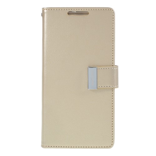 UTGTT - MERCURY GOOSPERY Rich Plnboksfodral fr Samsung Galaxy Note 10 - Guld
