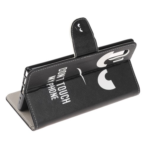 UTGATT1 - Plånboksfodral för Samsung Galaxy Note 10 Plus - Don't touch my phone