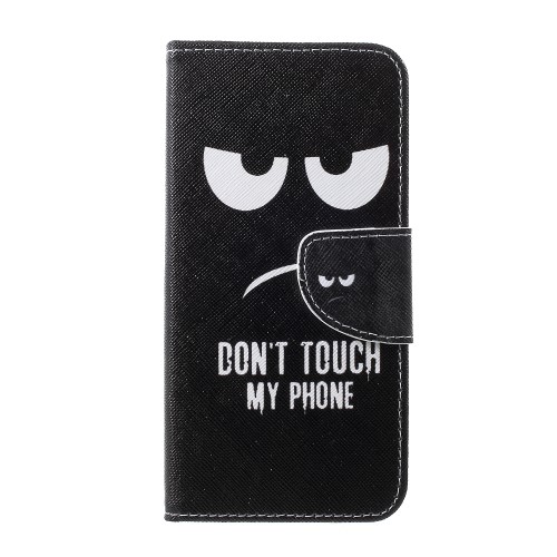 OEM - Plånboksfodral för Samsung Galaxy S10 Plus - Don't Touch My Phone